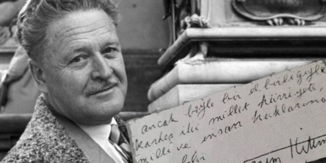 Nâzım Hikmet'in Kâmran Ali Bedirhan'a Kürt meselesi hakkında yazdığı mektup 